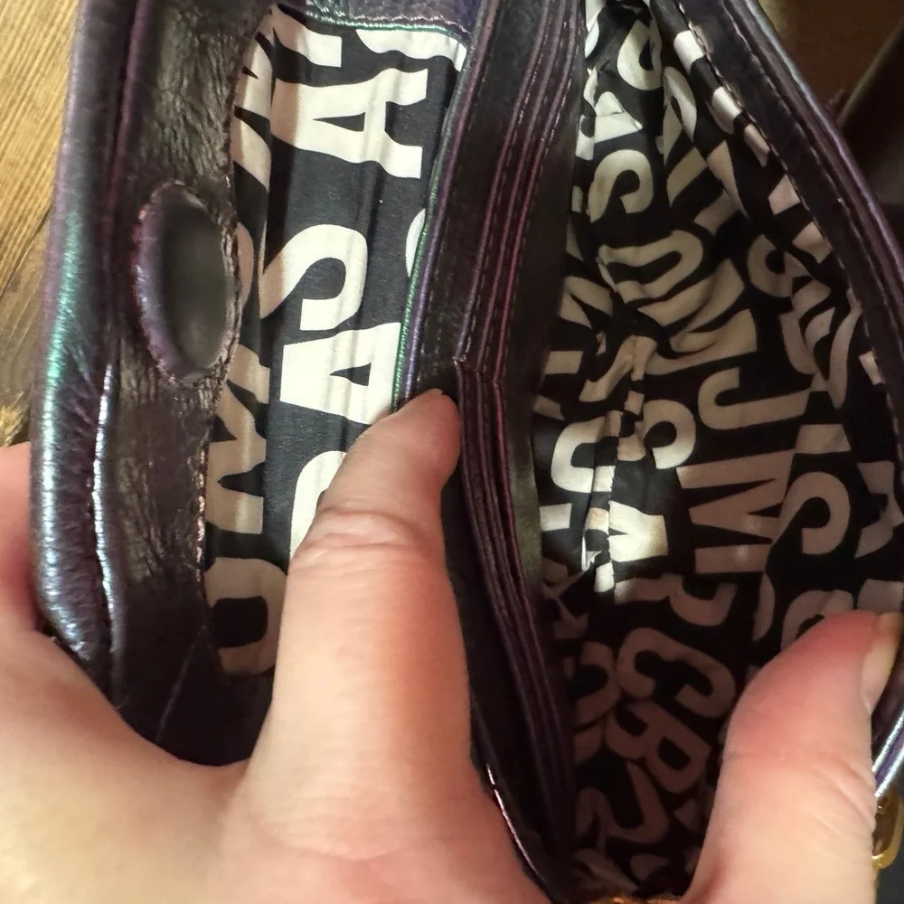 Marc Jacobs Metallic Classic Q Karly Crossbody Bag - Picture 6 of 7